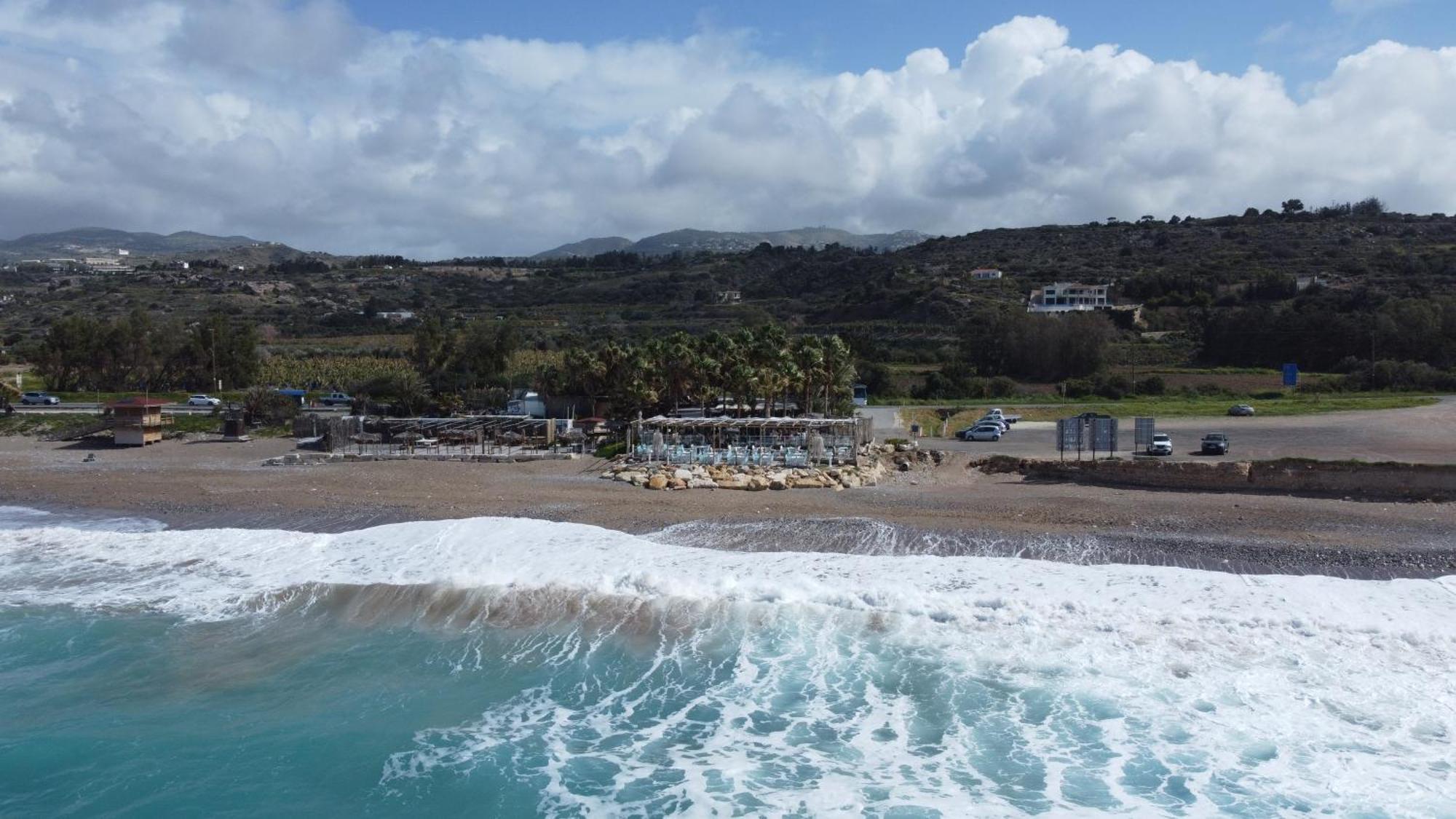 KoniaEden Blue-Horizon 1B, Paphos, Sea View, Pool公寓 外观 照片