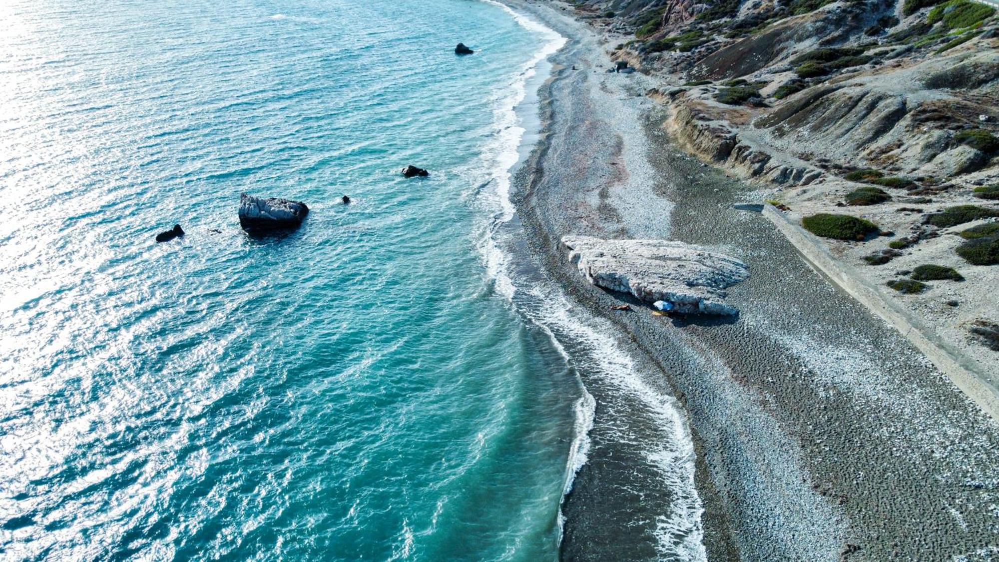 KoniaEden Blue-Horizon 1B, Paphos, Sea View, Pool公寓 外观 照片
