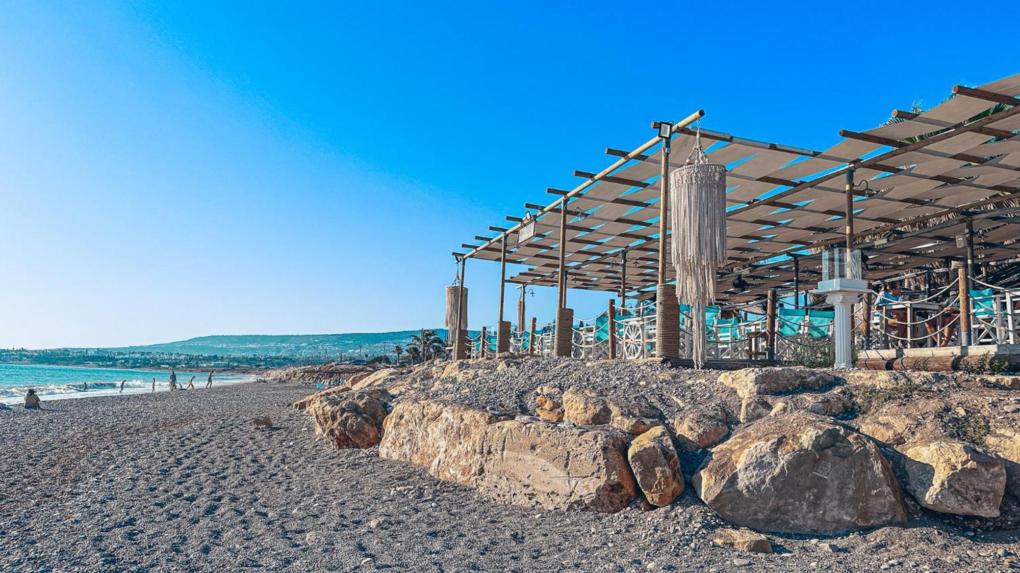 KoniaEden Blue-Horizon 1B, Paphos, Sea View, Pool公寓 外观 照片