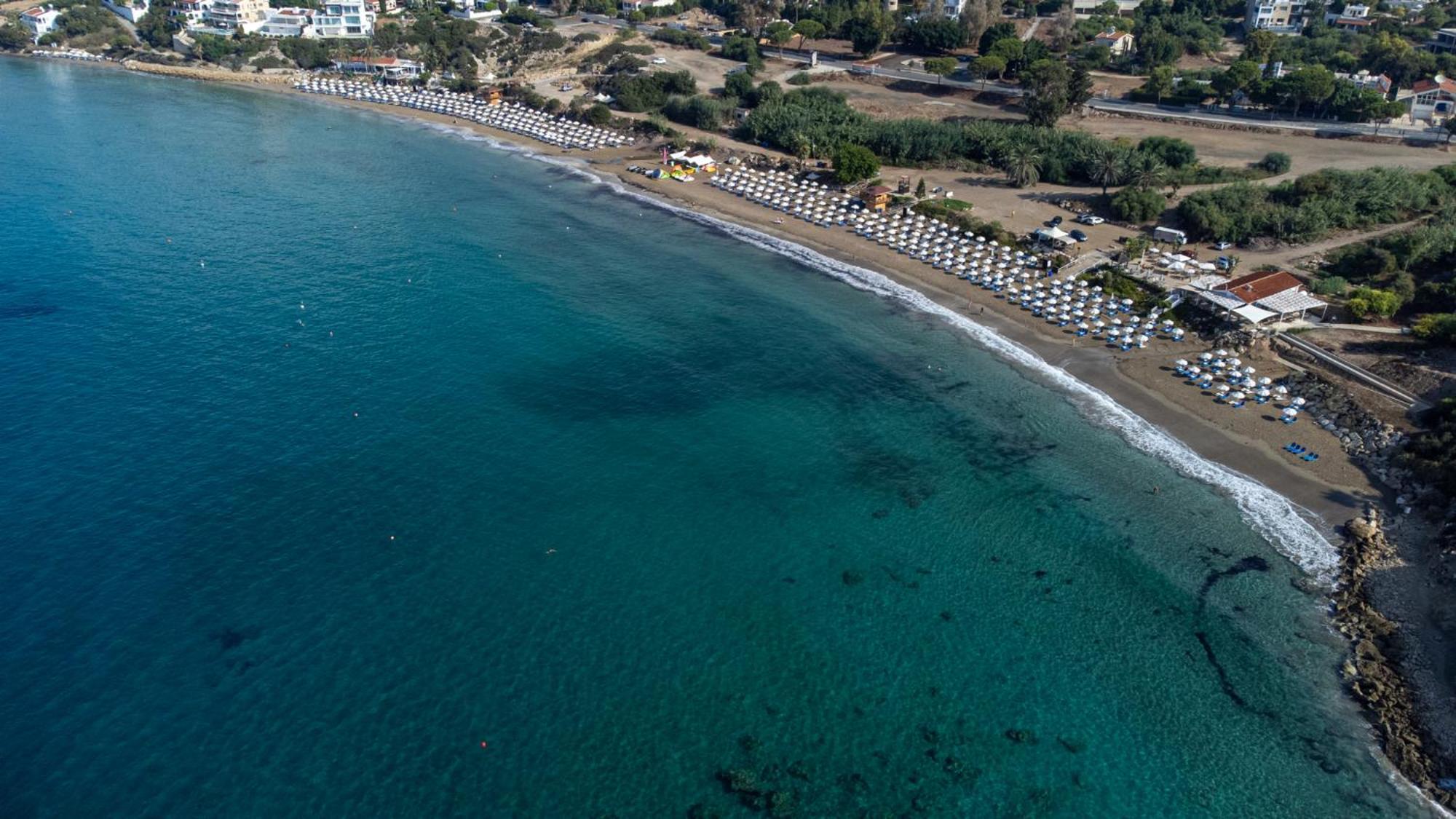 KoniaEden Blue-Horizon 1B, Paphos, Sea View, Pool公寓 外观 照片