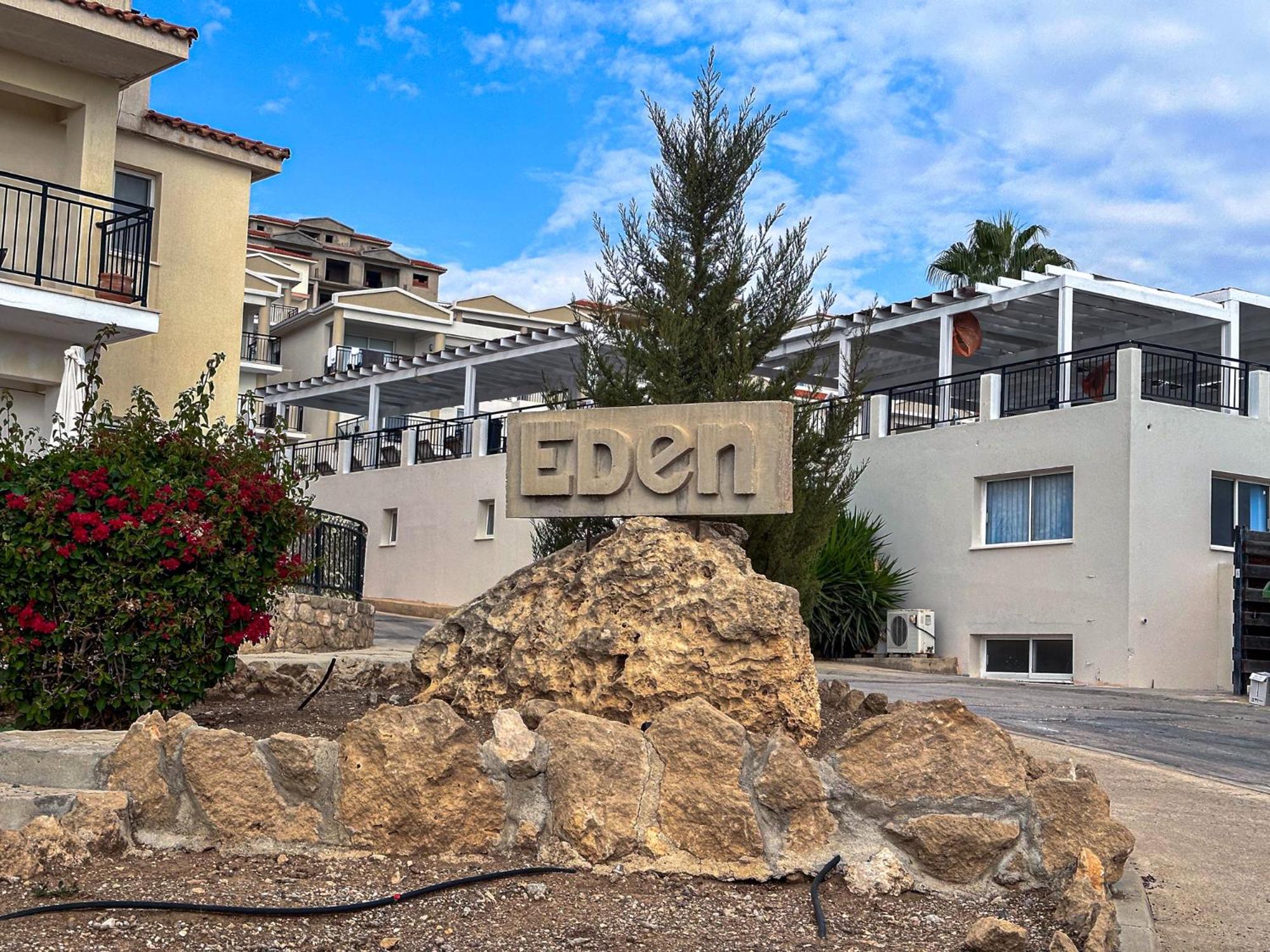 KoniaEden Blue-Horizon 1B, Paphos, Sea View, Pool公寓 外观 照片